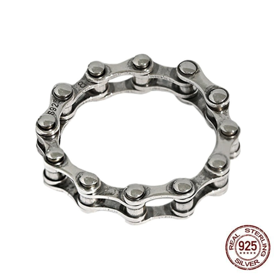 Cycolinks Bike Chain Ring Gift For Cyclist Motor Biker Present