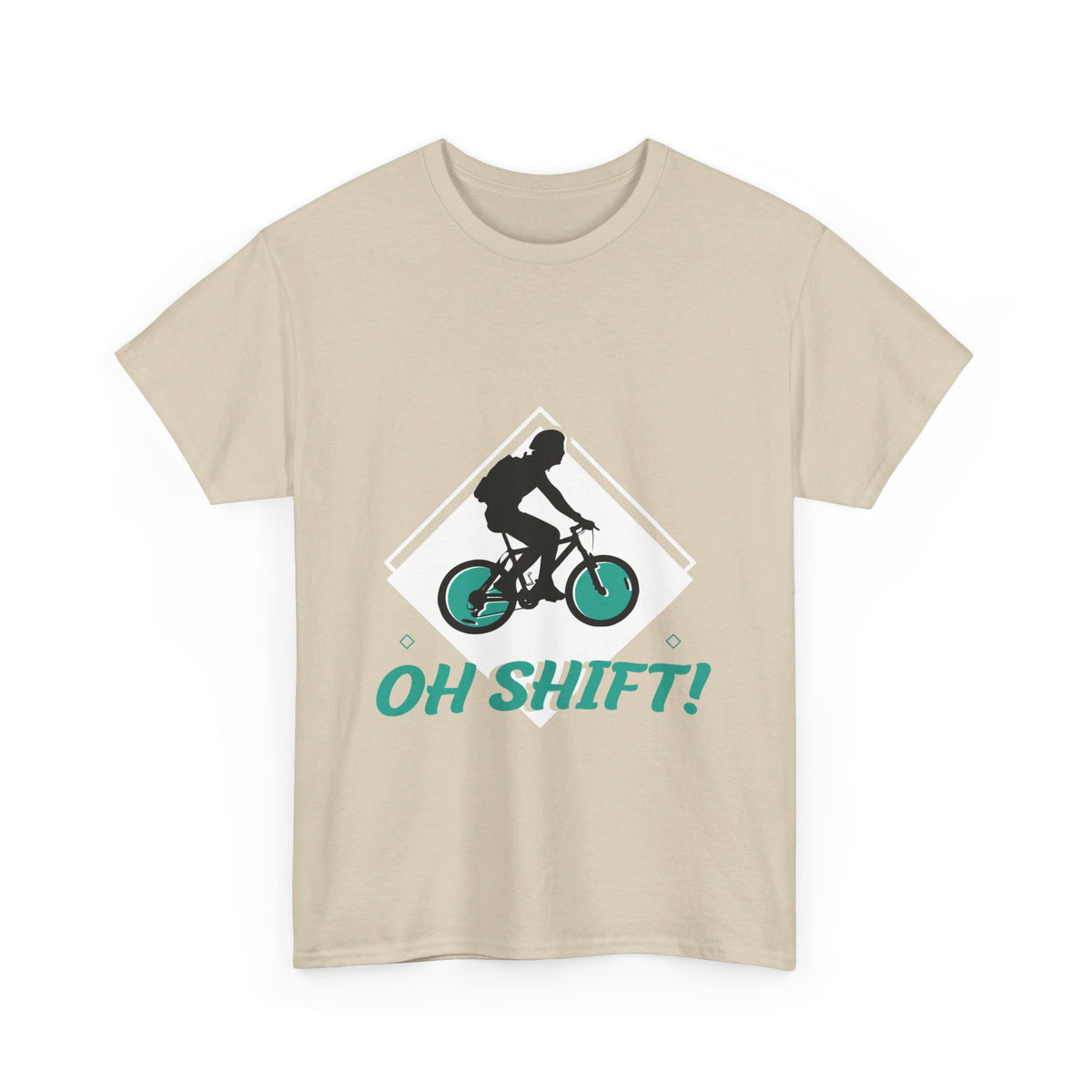 Oh Shift T-Shirt in Sand colour