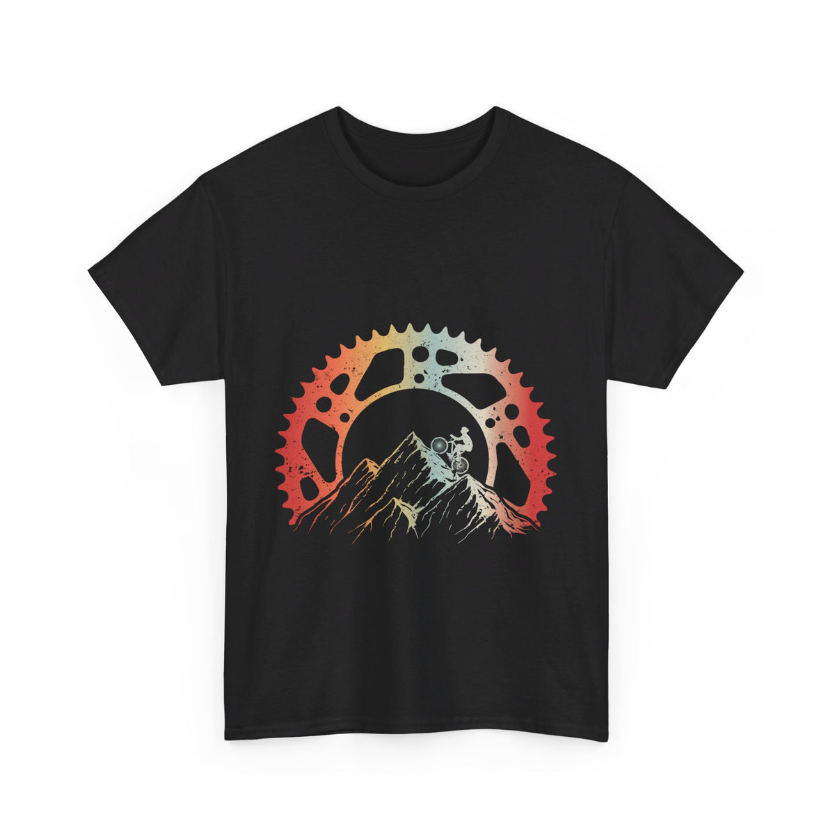 Mountain Master T-Shirt in Black colour