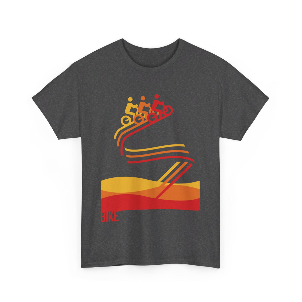 Upward Momentum T-Shirt in Dark Heather colour