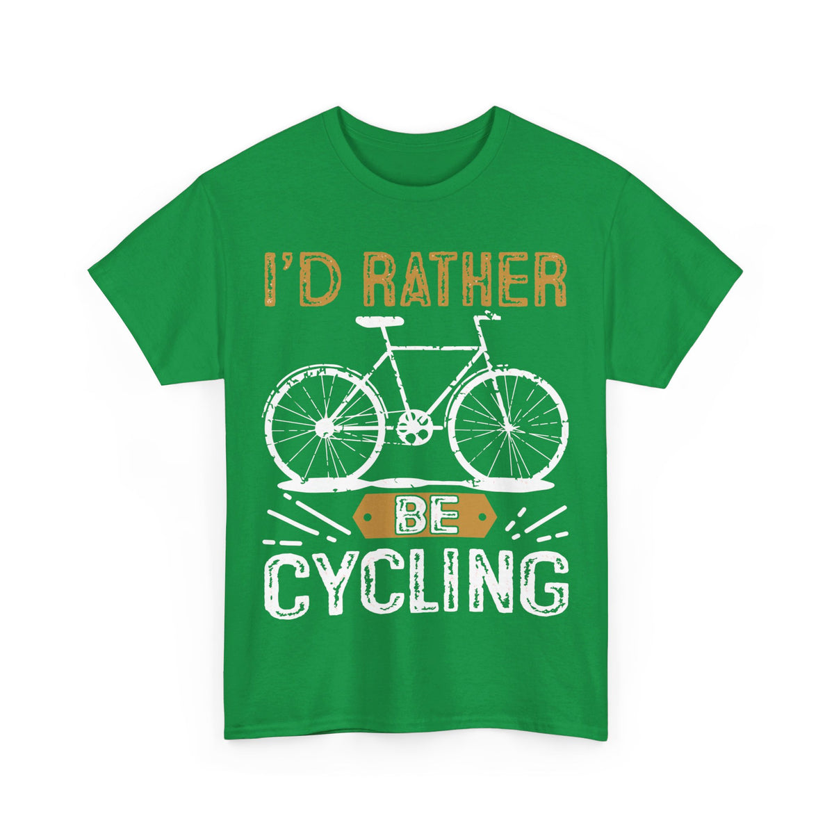 Wheel Life T-Shirt in Irish Green colour