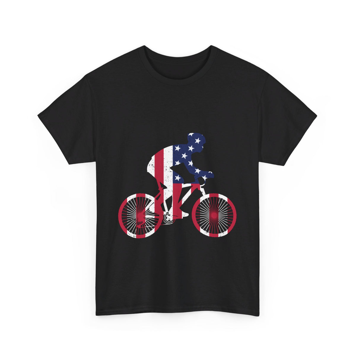 American Ride T-Shirt in Black colour