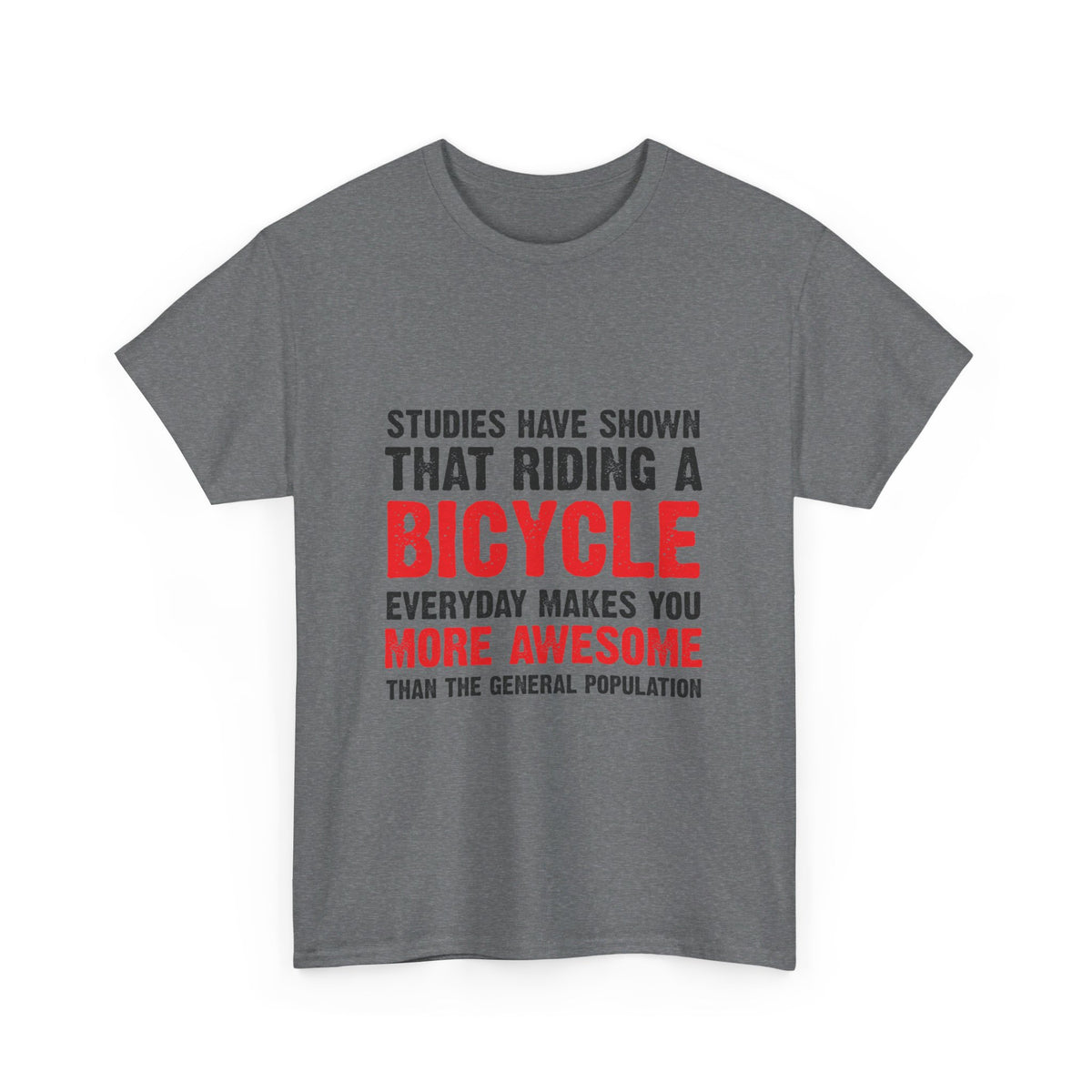 Awesome Rider T-Shirt in Graphite Heather colour