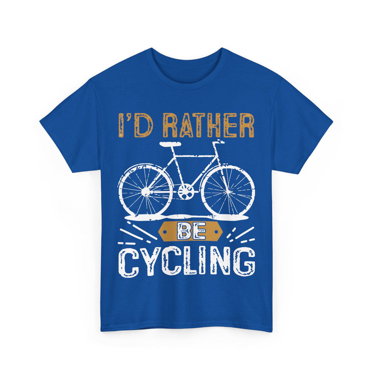 Wheel Life T-Shirt in Royal colour