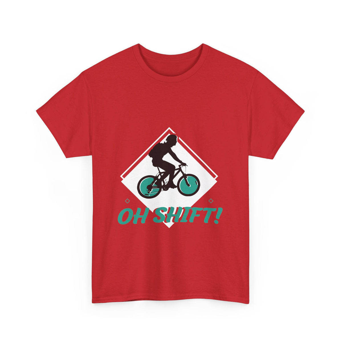Oh Shift T-Shirt in Red colour
