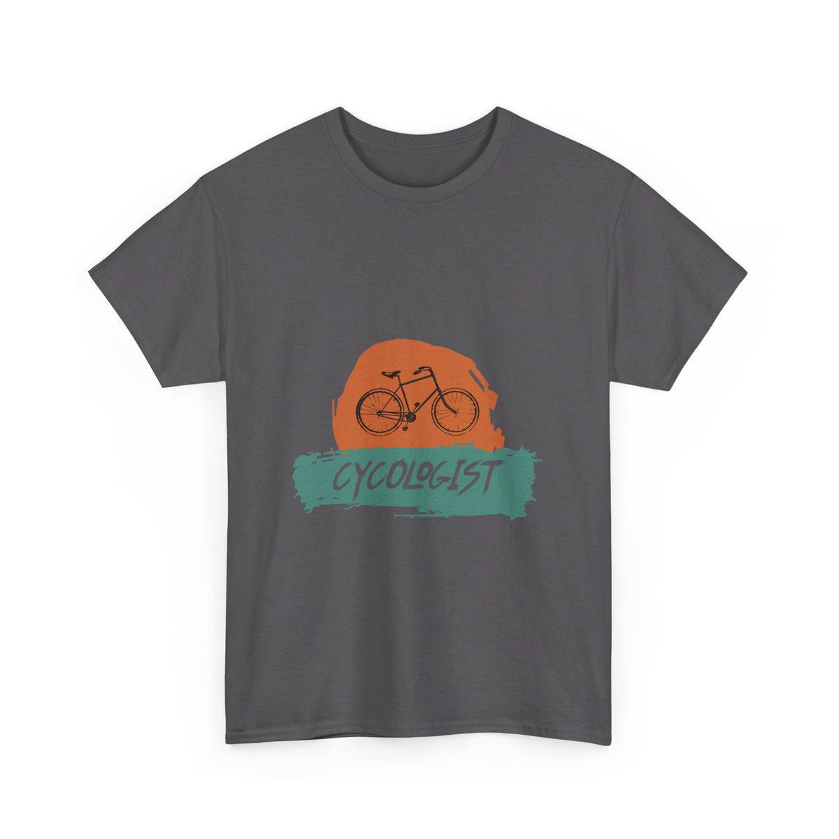 Cycologist T-Shirt in Charcoal colour