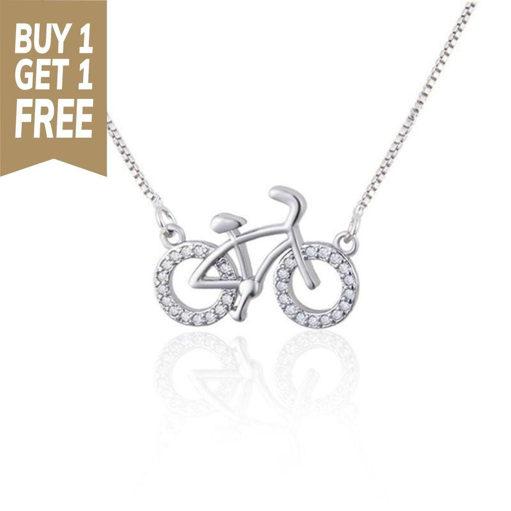 Cycolinks Zirconium Copper Plating Bicycle Necklace BOGOF - Cycolinks