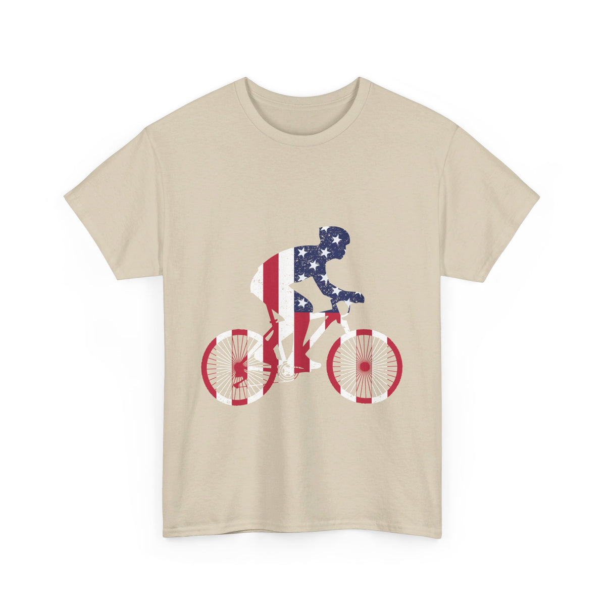 American Ride T-Shirt in Sand colour