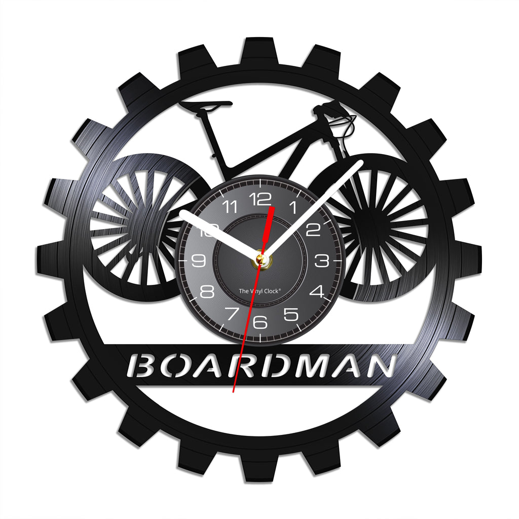Cycolinks Boardman MTB Vinyl Clock - Cycolinks