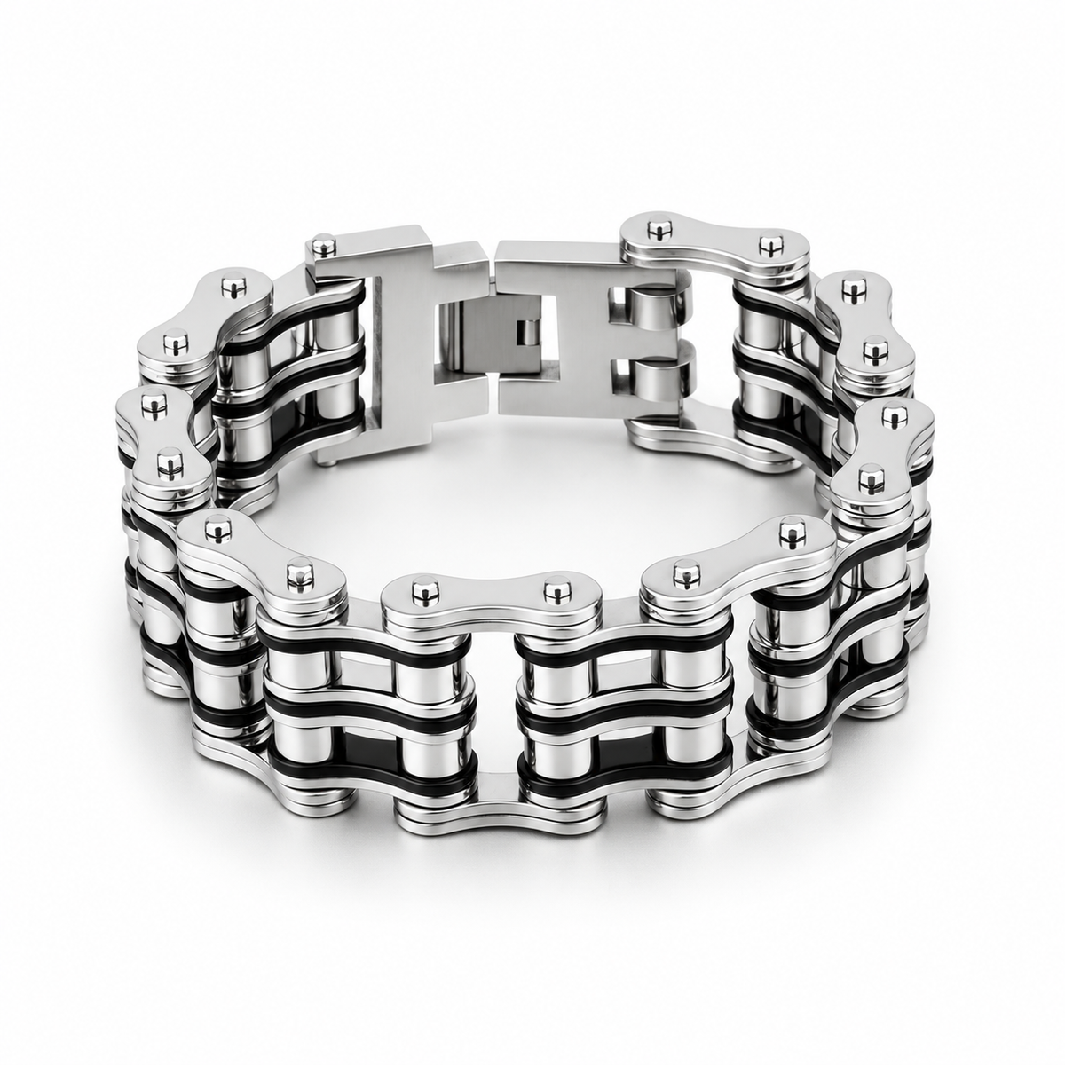Monster Bike Chain Bracelet – 24mm — enhanced gallery photograph 4