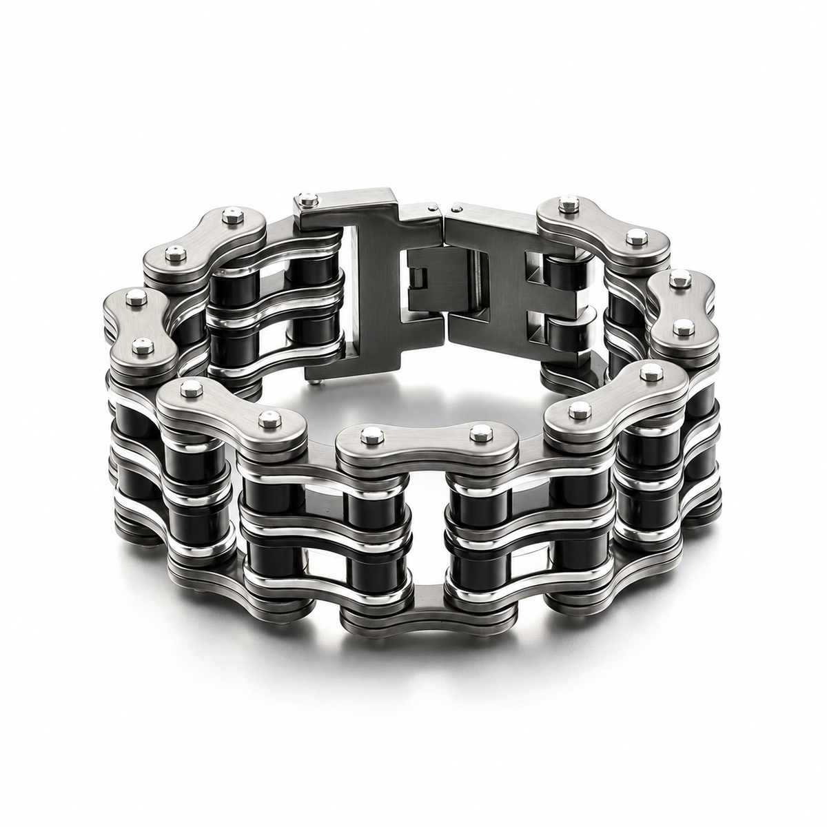 Monster Bike Chain Bracelet – 24mm — enhanced gallery photograph 6