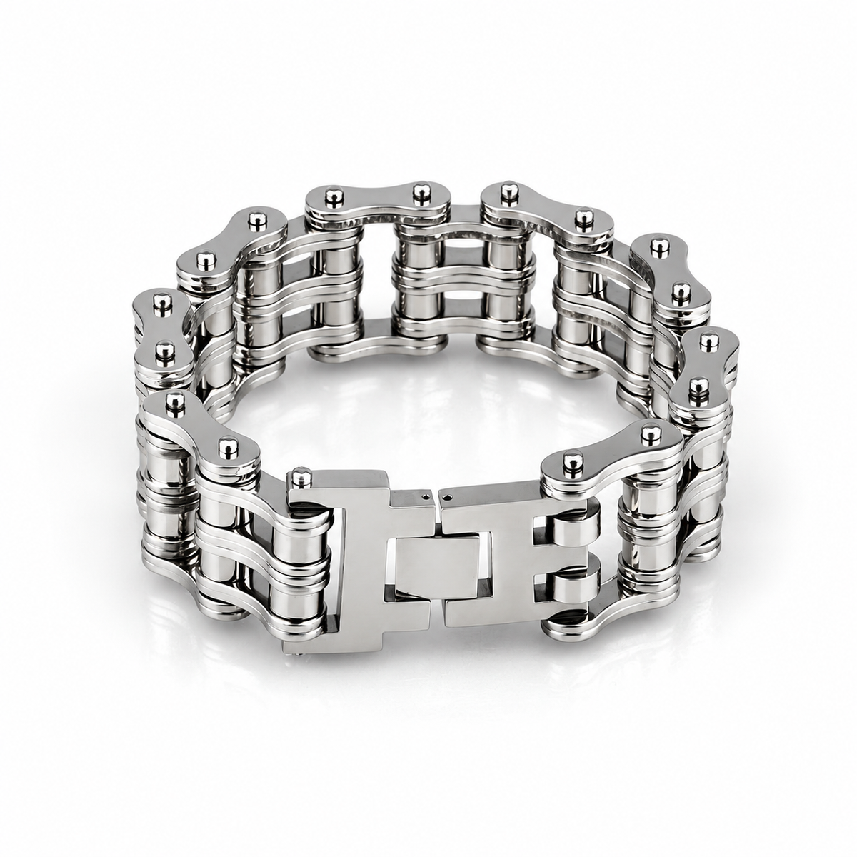 Monster Bike Chain Bracelet – 24mm — enhanced gallery photograph 7