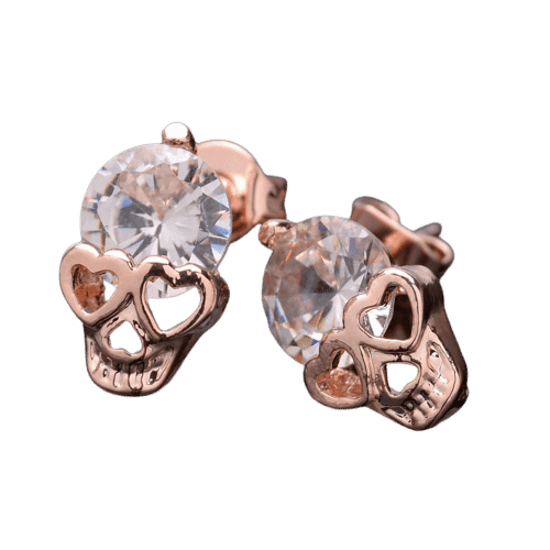 Sugar skull 2025 earrings studs