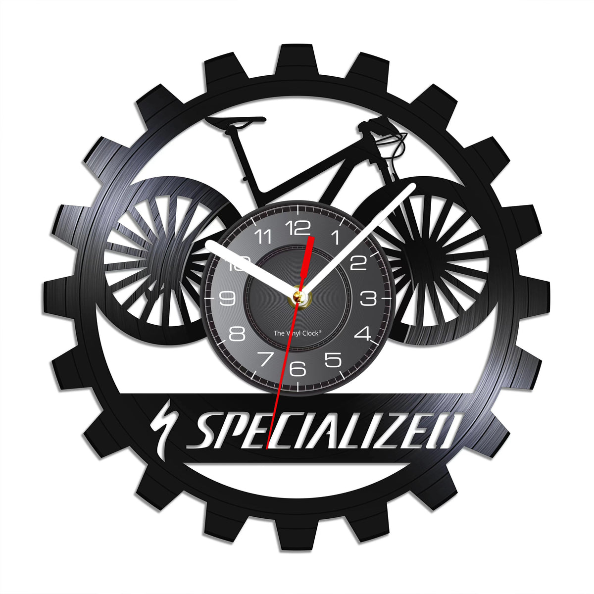 Specialized MTB Vinyl Clock