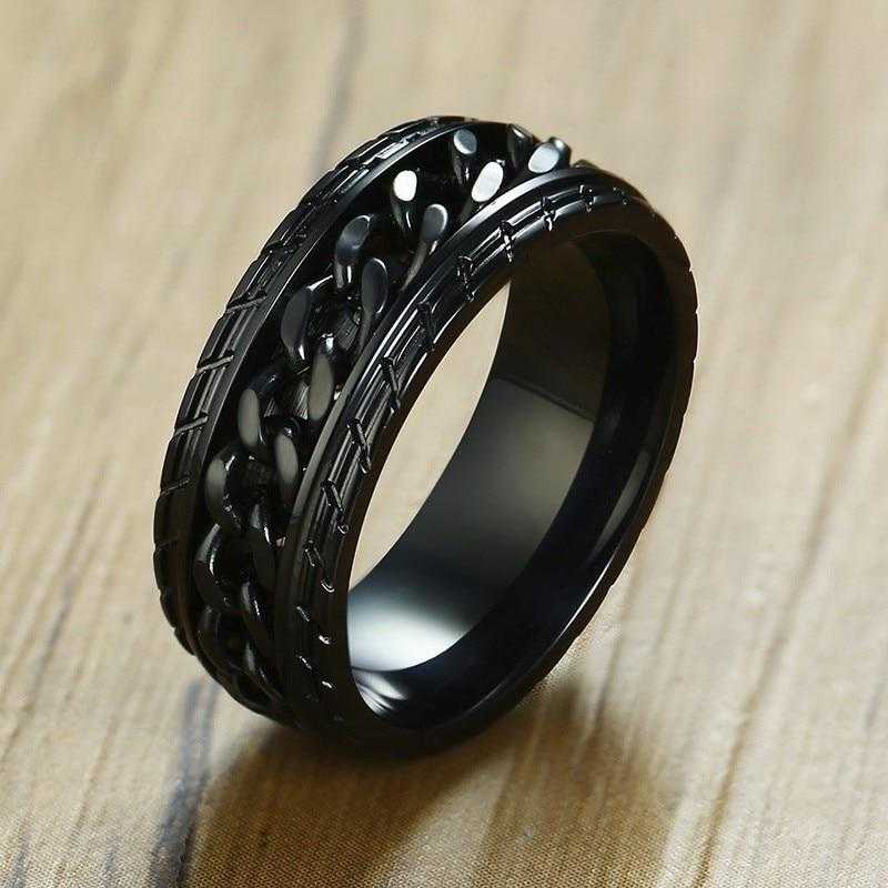 Cycolinks Tire Chain Spinner Ring | Biker Gifts