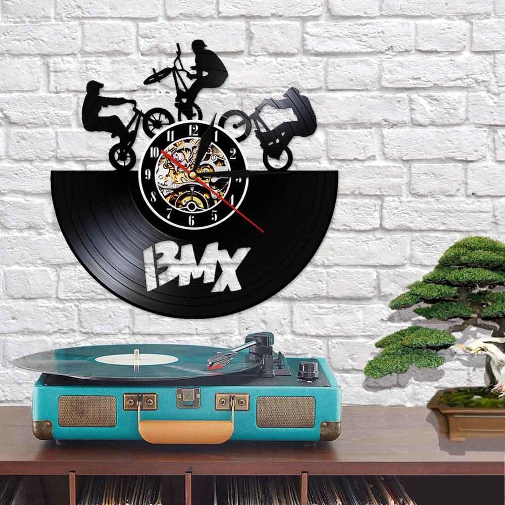 Cycolinks BMX Vintage Vinyl Clock - Cycolinks