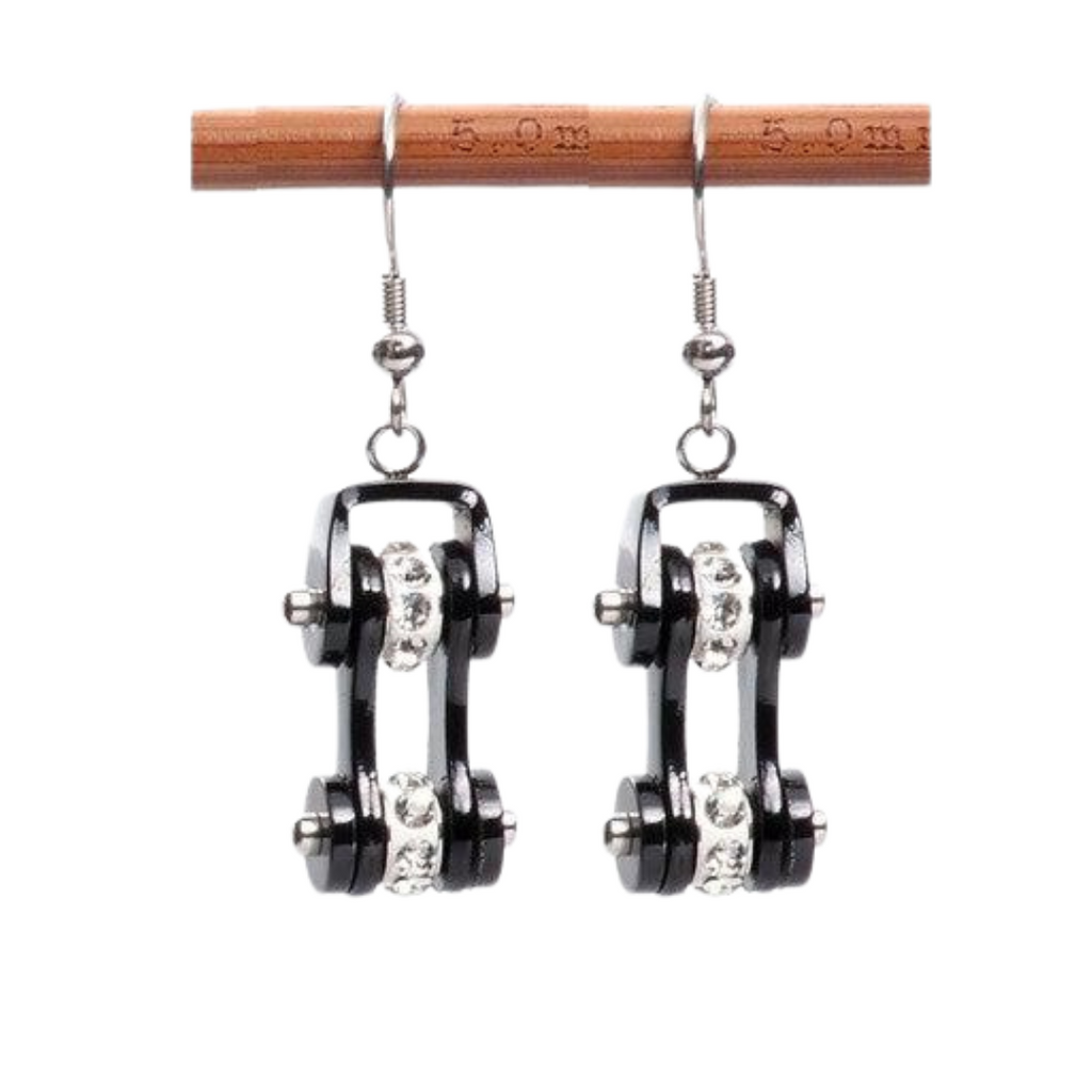 Cycolinks Bicycle Chain Link Earrings - Cycolinks