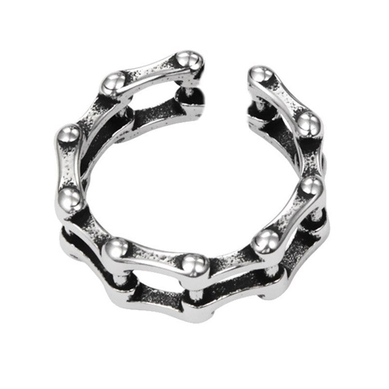 Cycolinks Thai Silver Adjustable Bike Chain Ring - Cycolinks